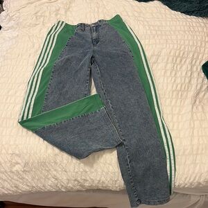 Green and Blue Women's Jegging/jean